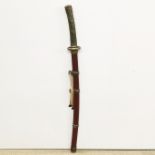 A modern Japanese samurai style sword, H. 90cm.