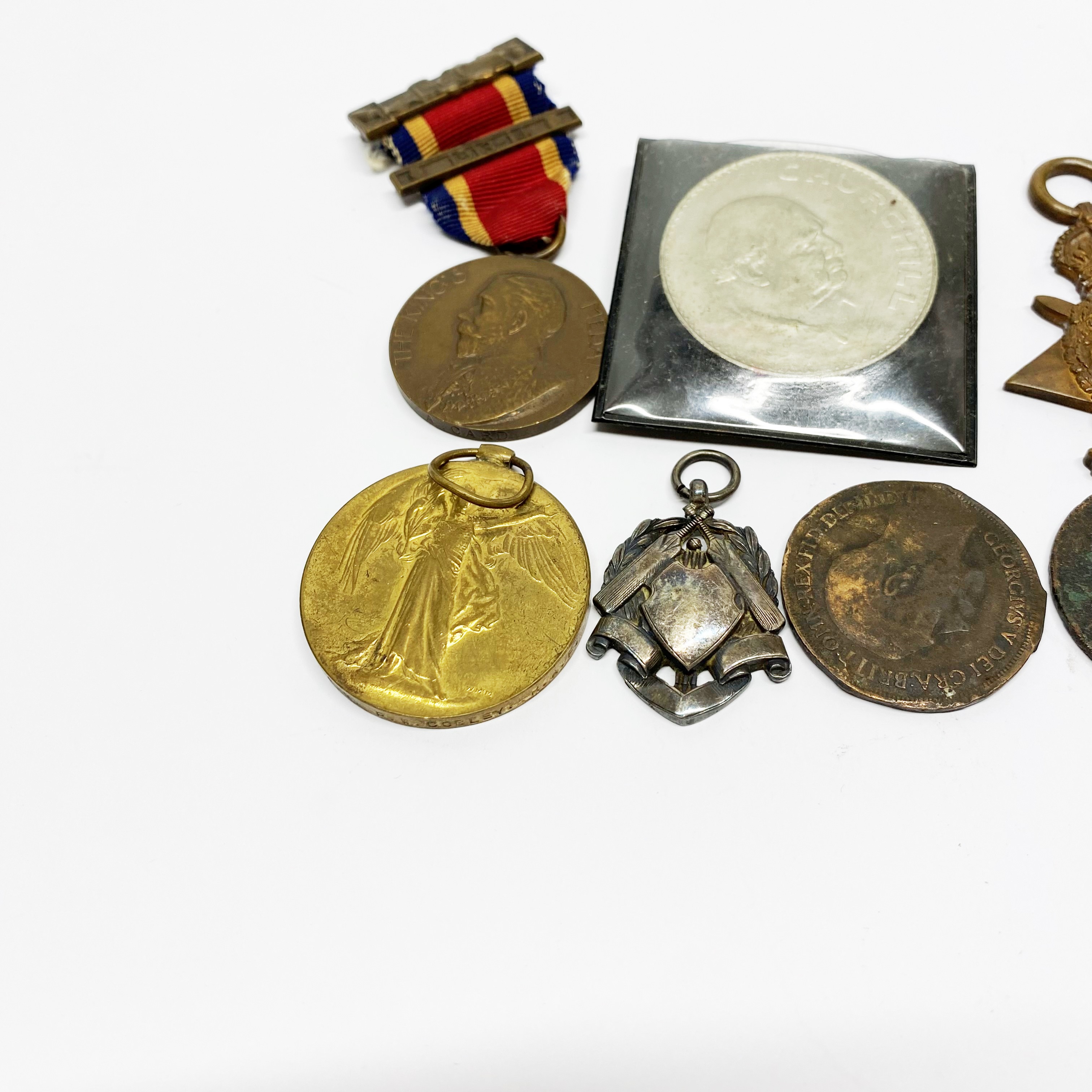 A small group of medals. - Image 2 of 3