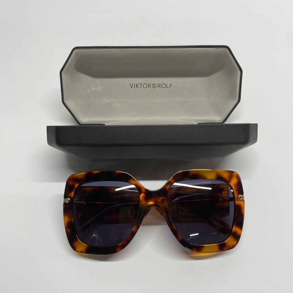 A pair of vintage Viktor & Rolf vintage sunglasses.