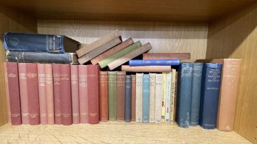 A quantity of good old cloth bound books.