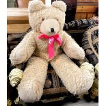 A very large Wendy Boston plush teddy bear, H. 115cm.