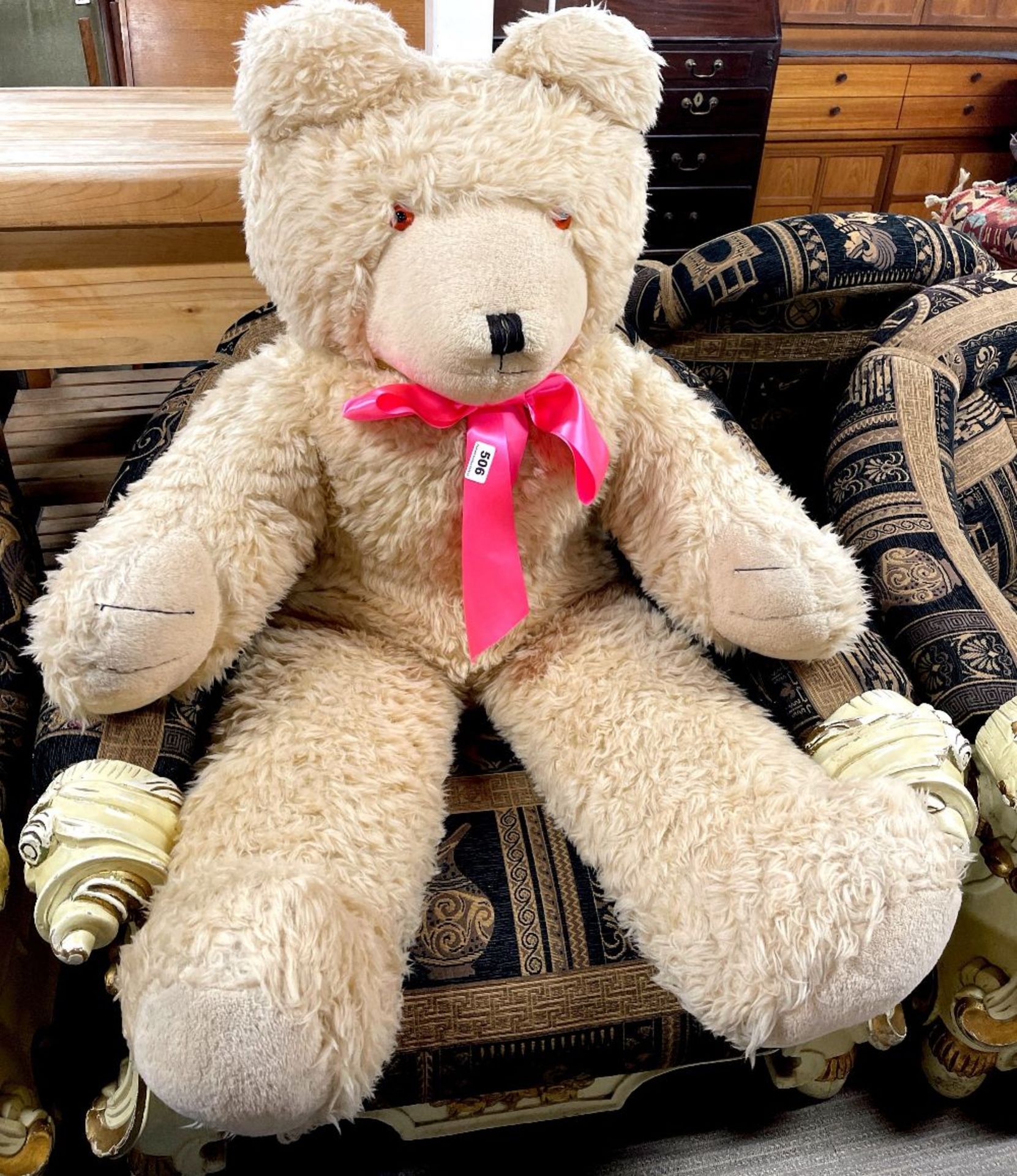 A very large Wendy Boston plush teddy bear, H. 115cm.