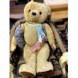 A very large Chad Valley articulated teddy bear (formerly a shop window display item for Bear