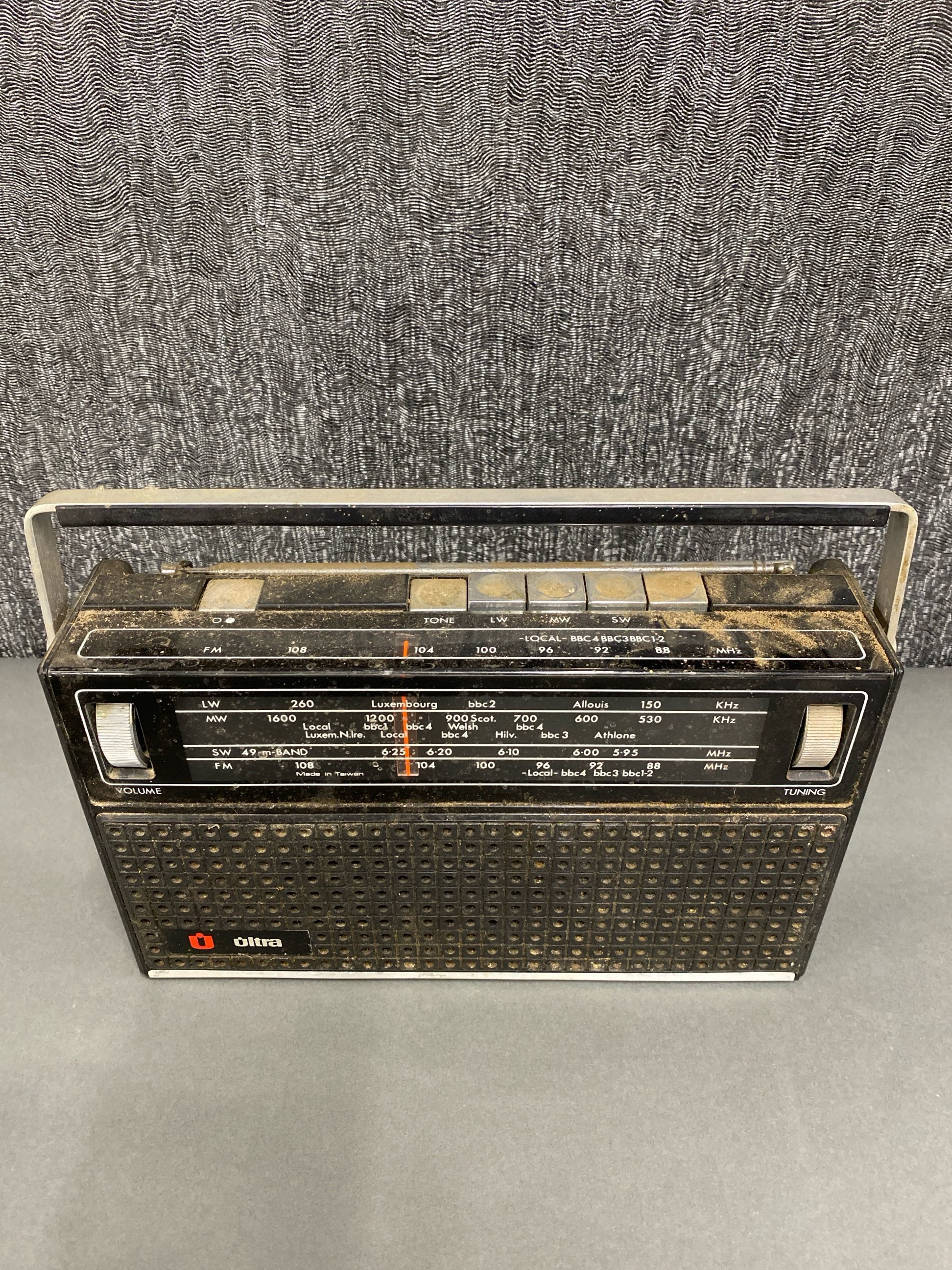 A group of three early solid state transistor radios, including a Pye Typhoon, a Roberts RIC2 and - Image 4 of 6