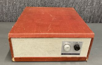 An early portable Alba record player.
