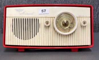 An early Colester-Brandes Minuet radio.