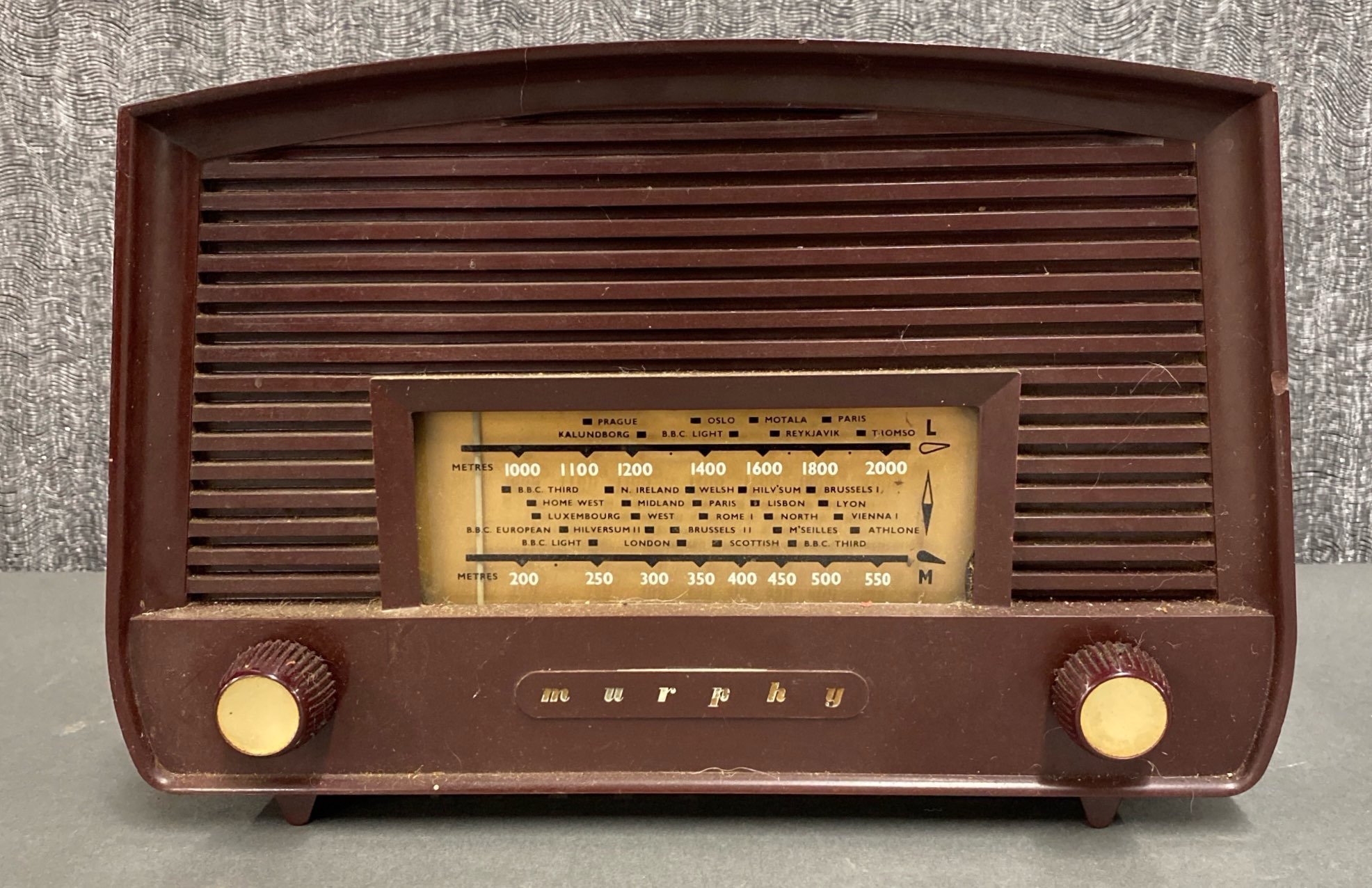 An early Murphy radio.