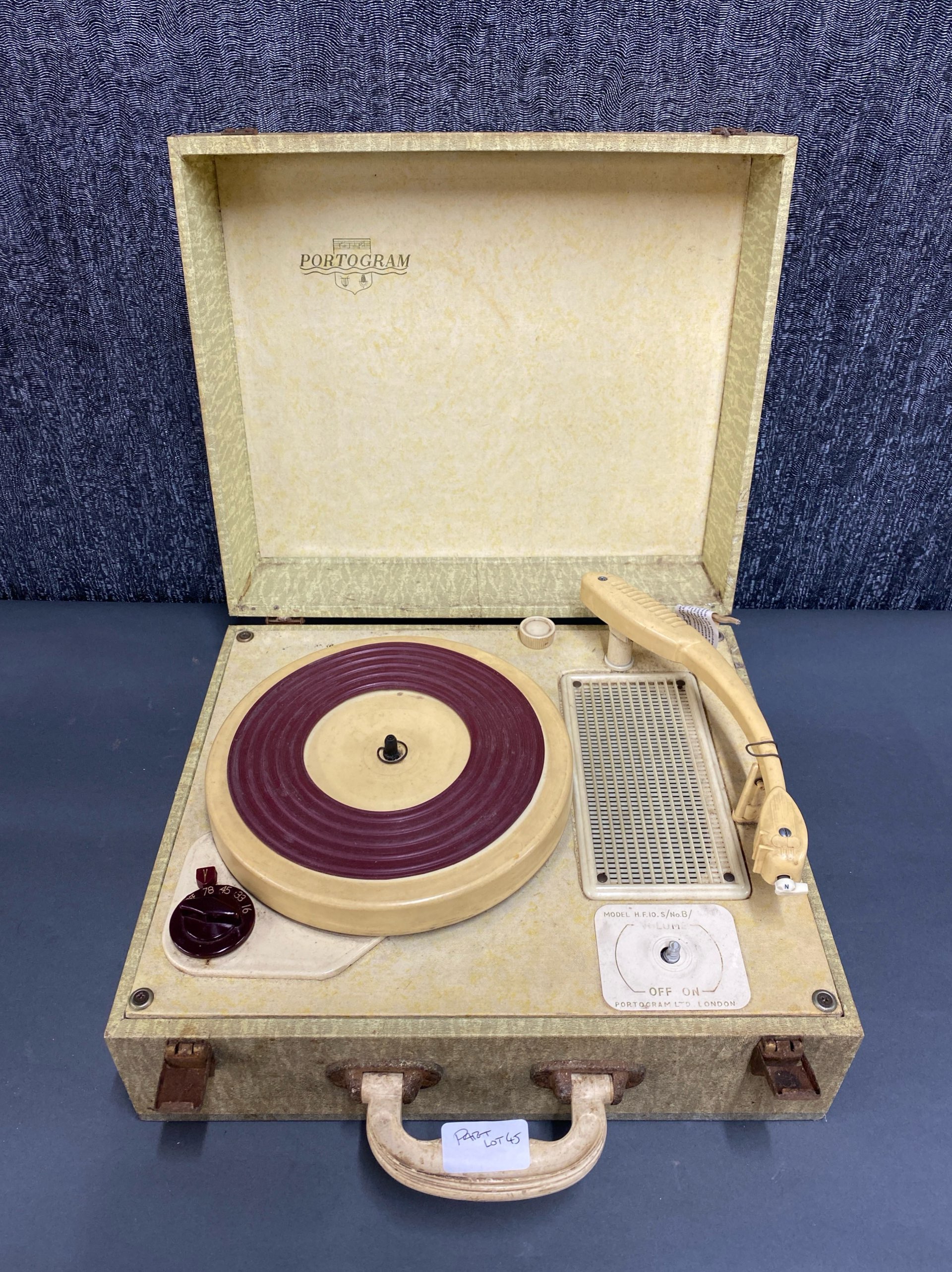 A Trixette together with a Portagram and one other portable record players. - Image 2 of 4