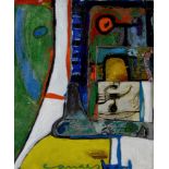 Original Artwork by Juan Canals Carreras Painting and collage on paper. 2010