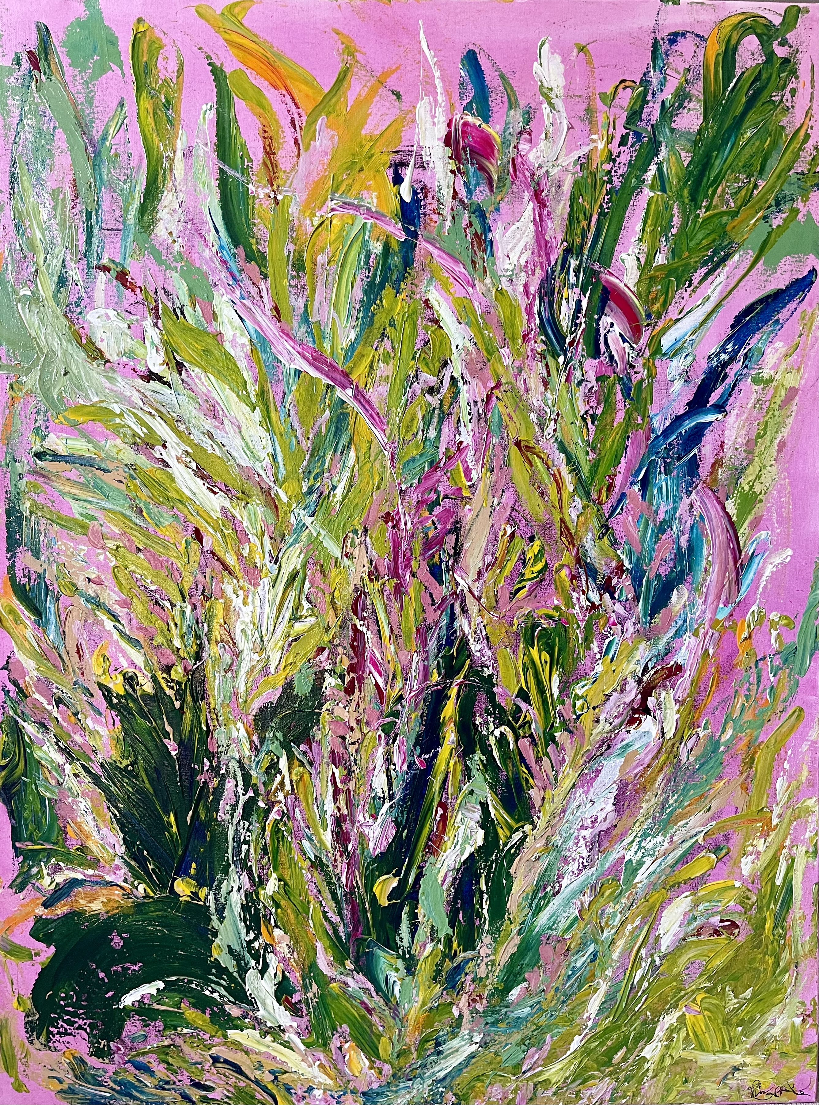 Tropical II by Philippa Quick Acrylic on canvas 2023