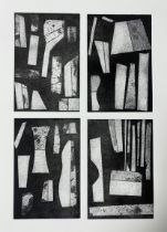 Fragments by Lina Avramidou Etching 2023