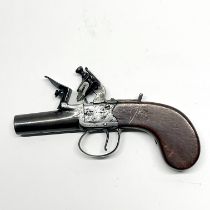 An early flintlock pistol L. 16cm.