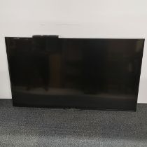 A 48 inch Sony Bravia flatscreen TV and remote, model no. KDL-48R555C.