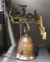 A bronze Angelus bell.