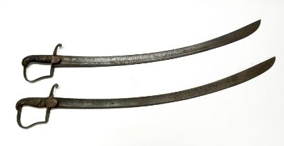 Two 19thC swords L.96cm.