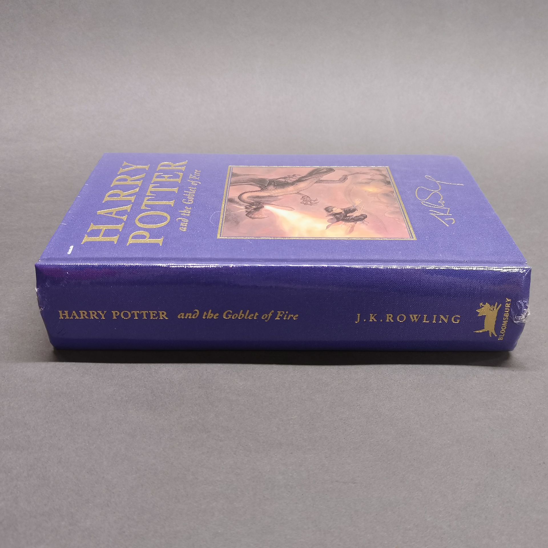 A first edition sealed hardback Harry Potter and the Goblet of Fire novel. - Image 3 of 3