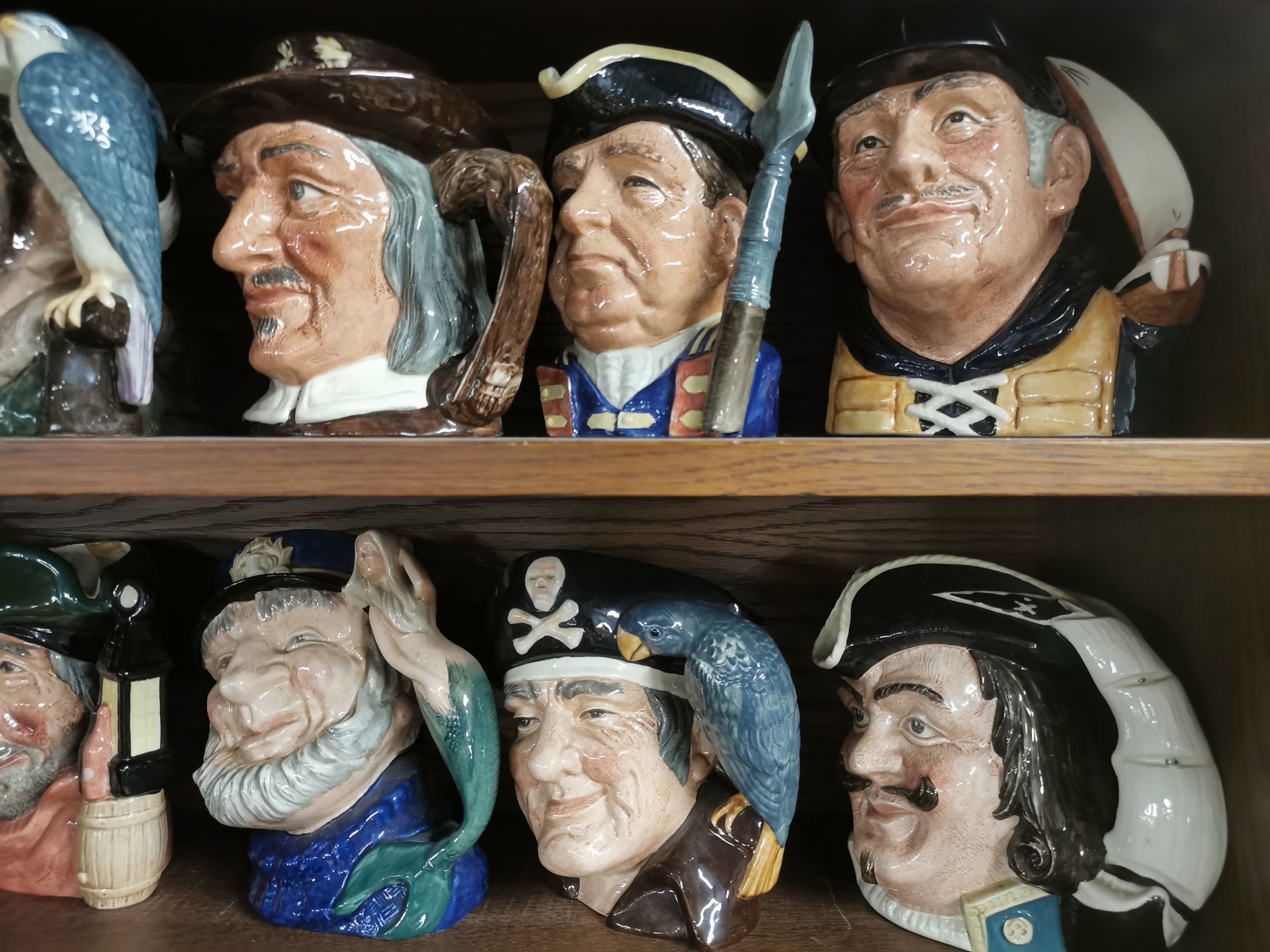 A group of twelve large Royal Doulton character jugs. - Image 3 of 4