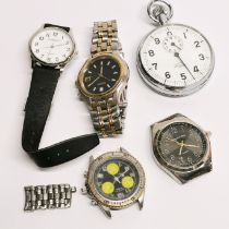 A group of mixed watches.