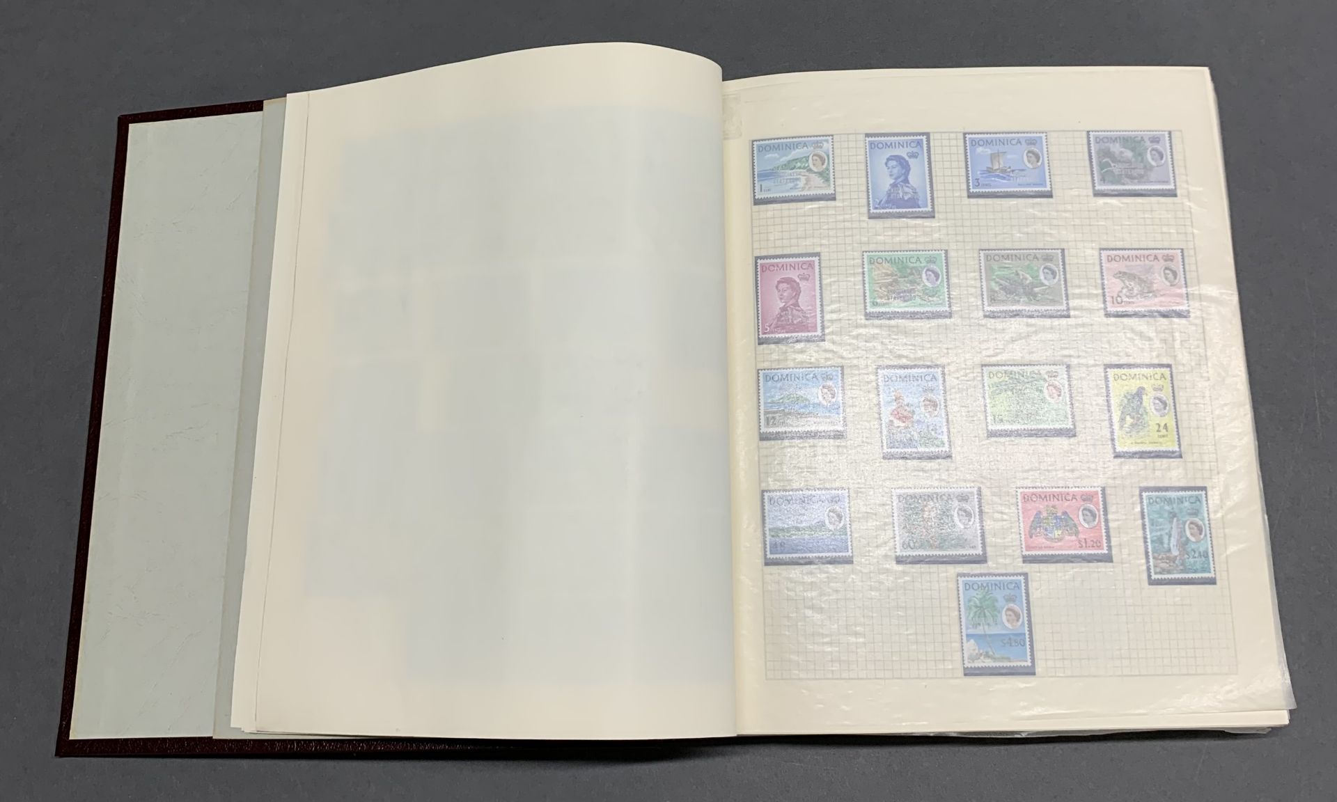 Seven Oxford albums of good mixed world stamps.