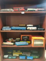 An extensive group of 00 gauge rolling stock and accessories.