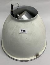 An industrial style ceiling light shade, dia 36cm.