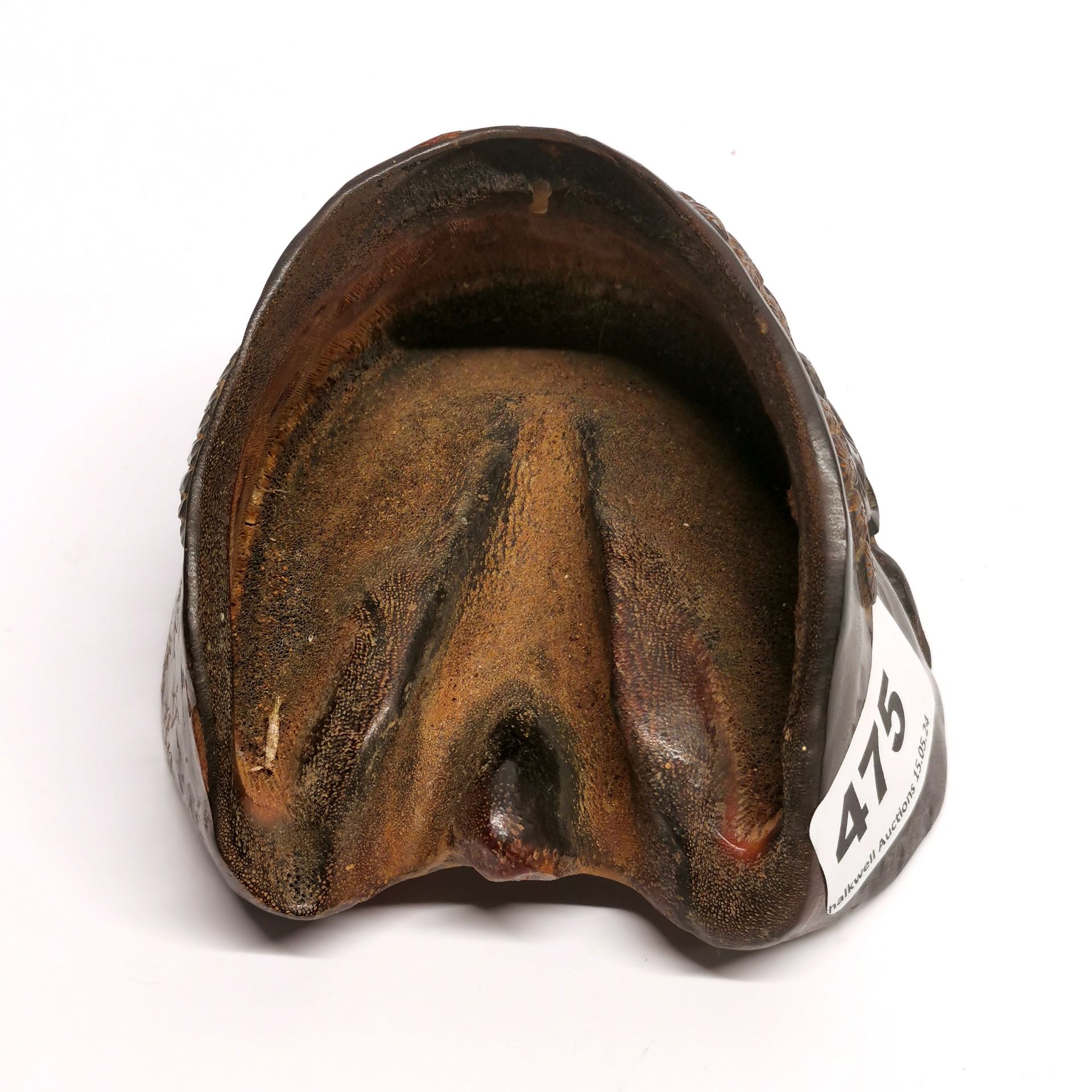 A Chinese carved cattle hoof, L. 13cm. - Image 3 of 3