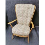 An Ercol cottage style armchair.