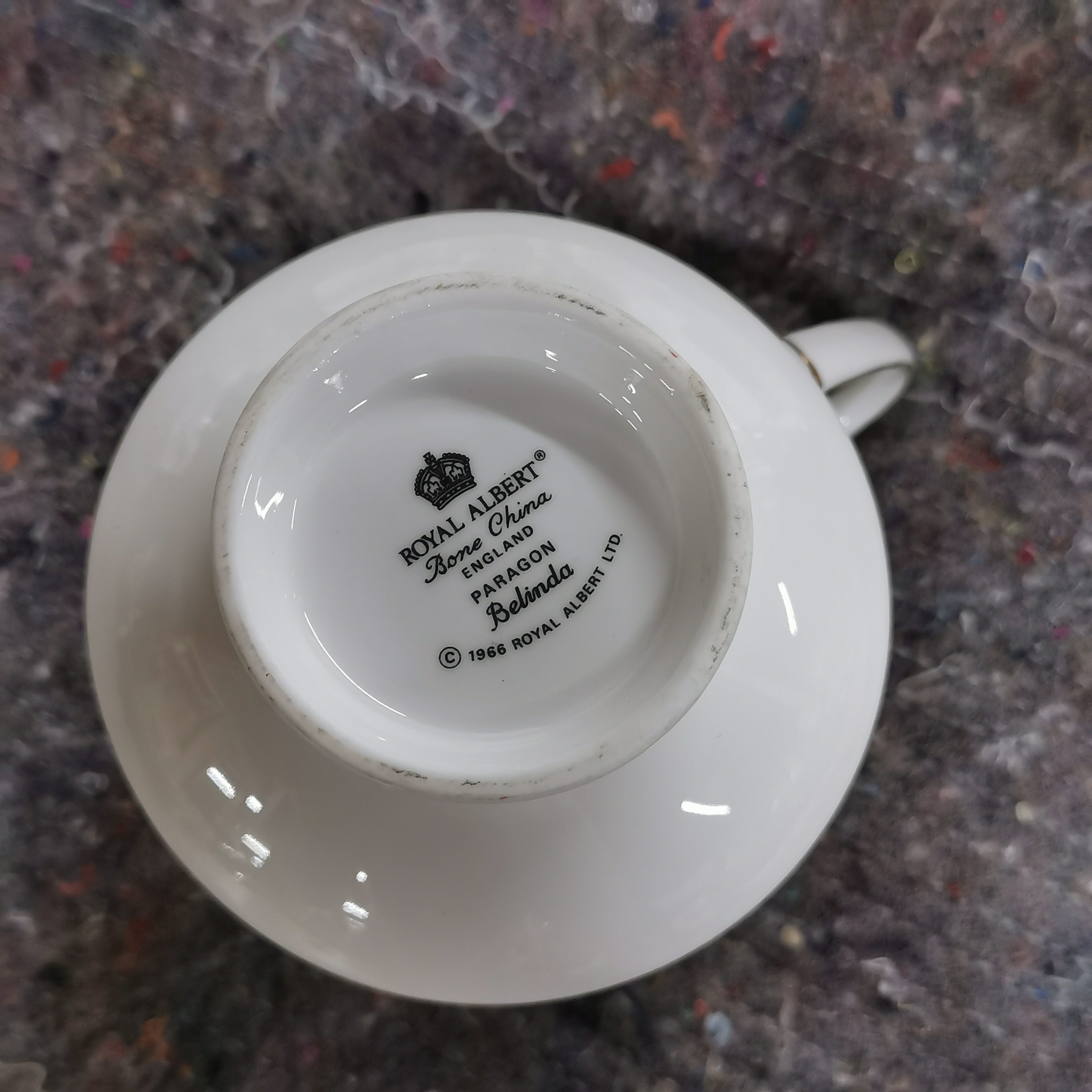 A Royal Albert Belinda pattern tea set. - Image 2 of 2