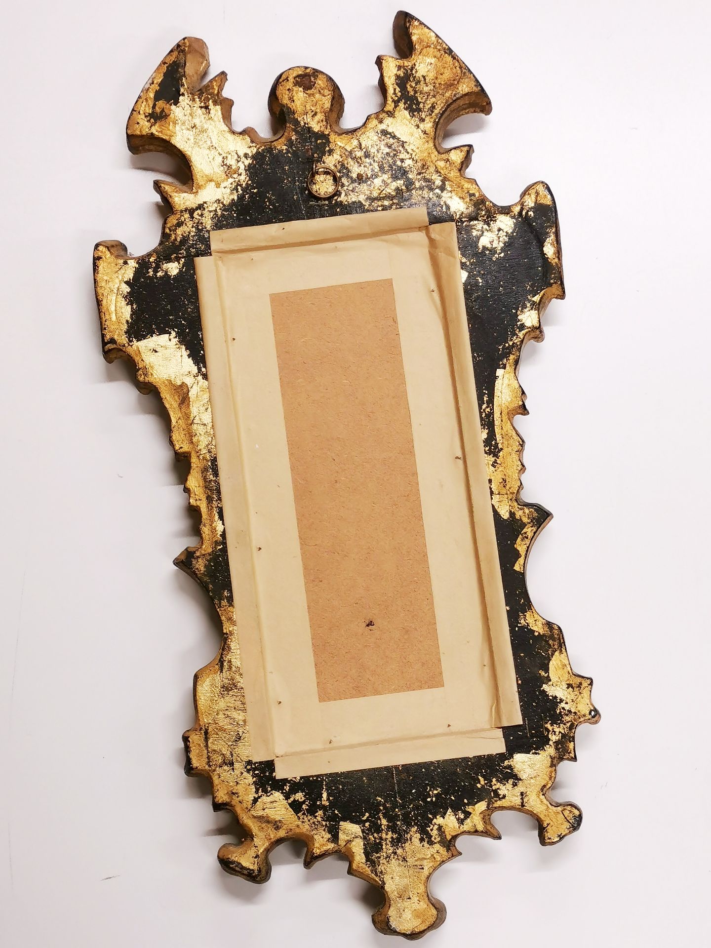 An Italian style gilt framed mirror, H. 60cm. - Image 2 of 2