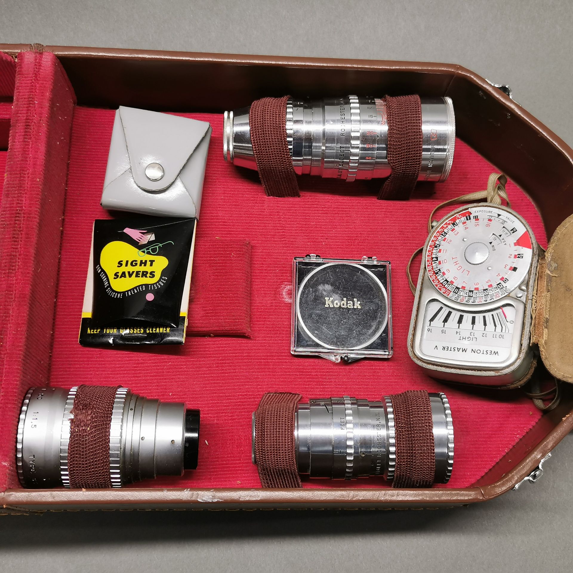 A leather cased Bell and Howell 70-DR Soligor movie camera. - Image 4 of 10
