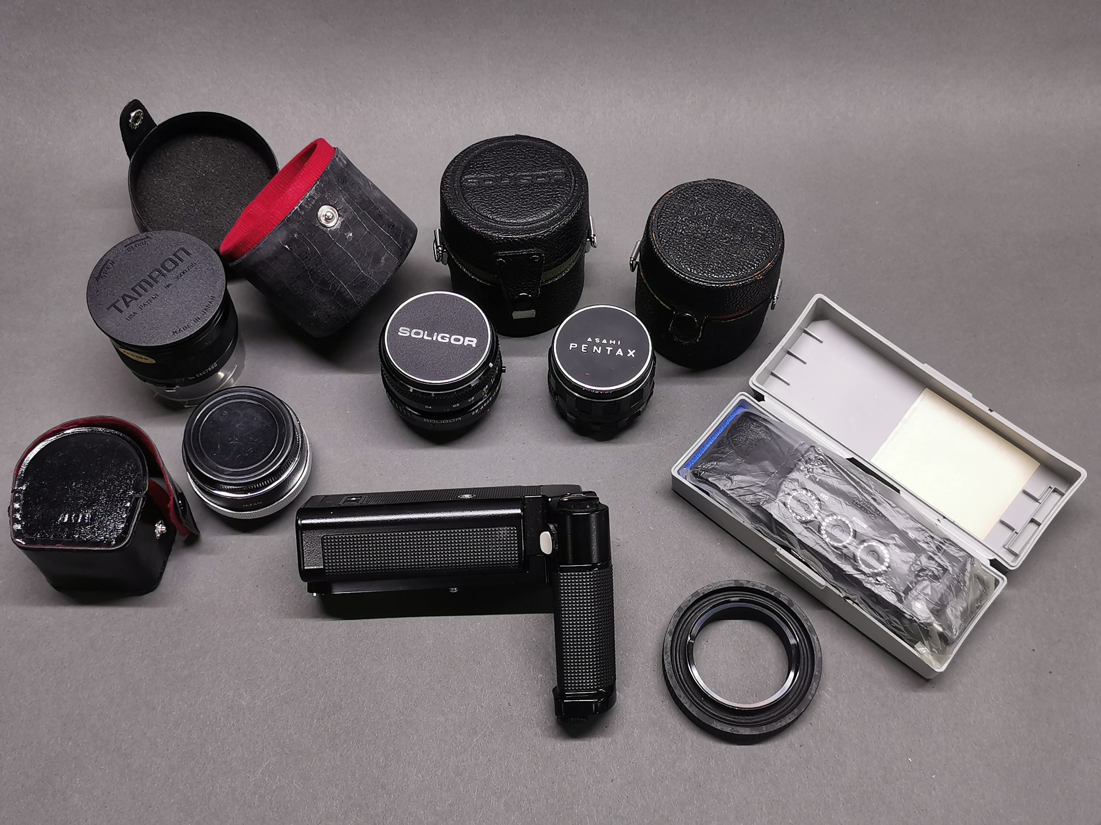 A photographic case containing a Canon A-1 SLR camera, together with a group of mixed lenses etc. - Image 5 of 7