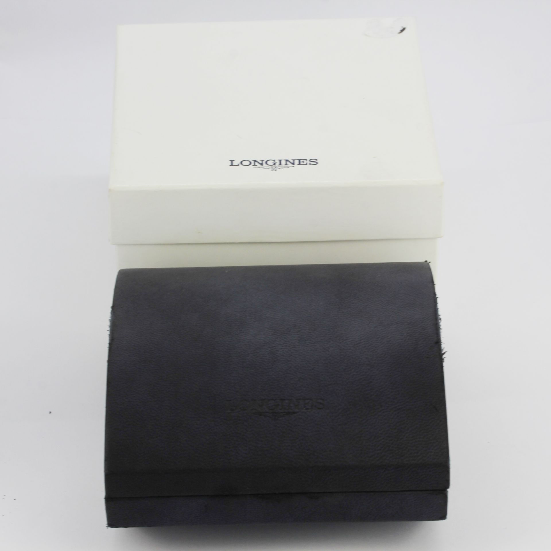 A boxed gentleman's Longines stainless steel wrist watch with extra links and paperwork. - Image 7 of 7