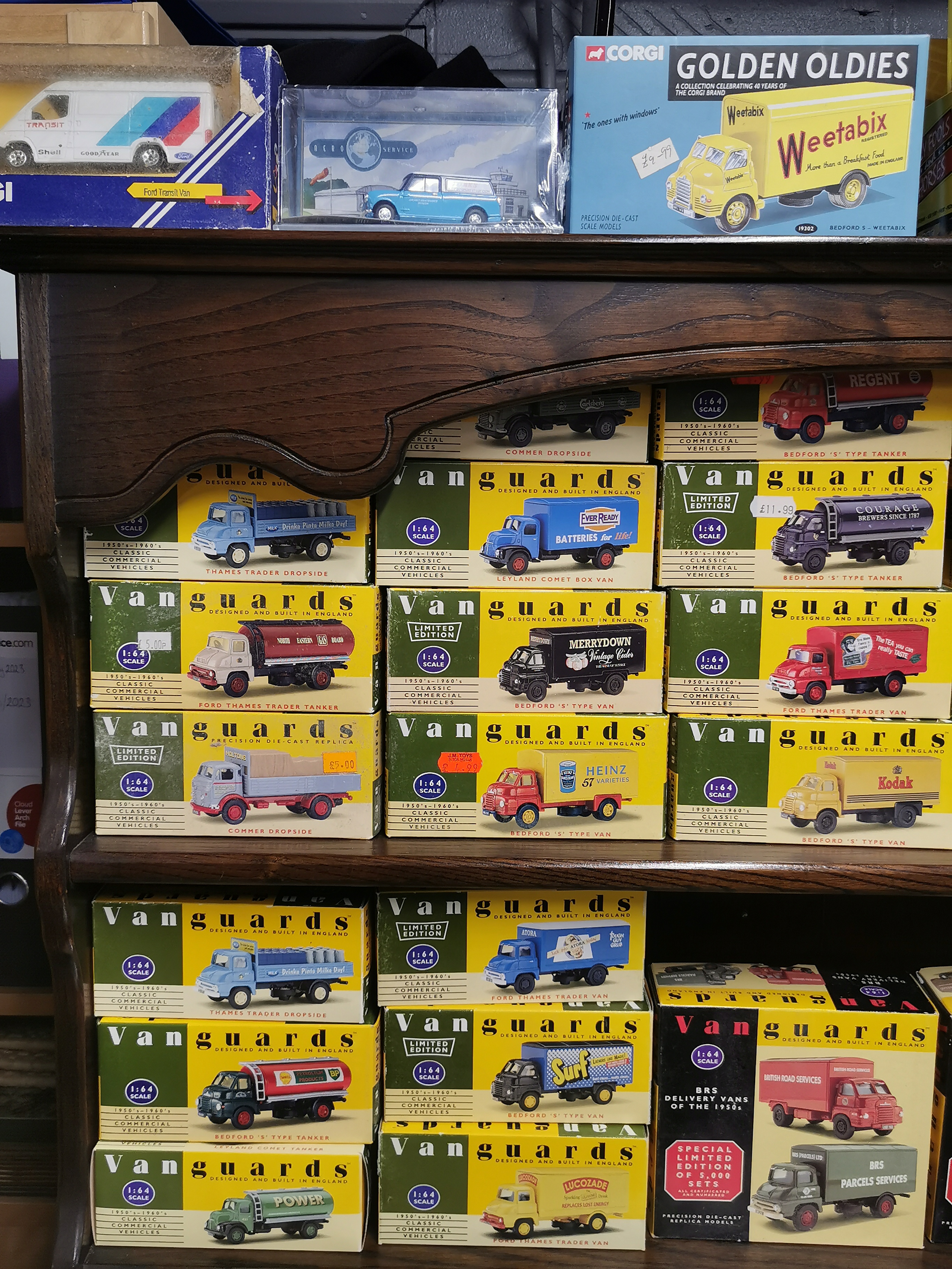 A quantity of Vanguard diecast model vehicles with Corgi Only Fools and Horses. - Image 2 of 3