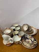 A quantity of early English tea china.