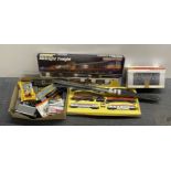 A boxed Hornby OO gauge Midnight Freight set and other items.
