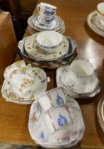 A group of Art Deco and other china items.