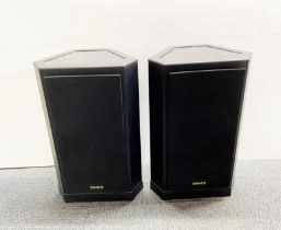 A pair of boxed Tannoy Sixes loud speakers.