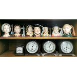 A set of seven large Royal Doulton character jugs of King Henry XIII and his six wives.