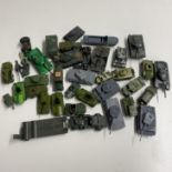 A collection of various military diecast models including Matchbox etc.