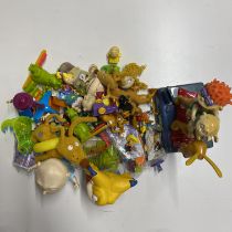 A large quantity of Viacoms Rugrat characters.