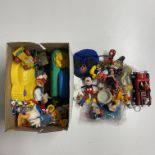 Two boxes of Disneys Mickey mouse and friends characters.