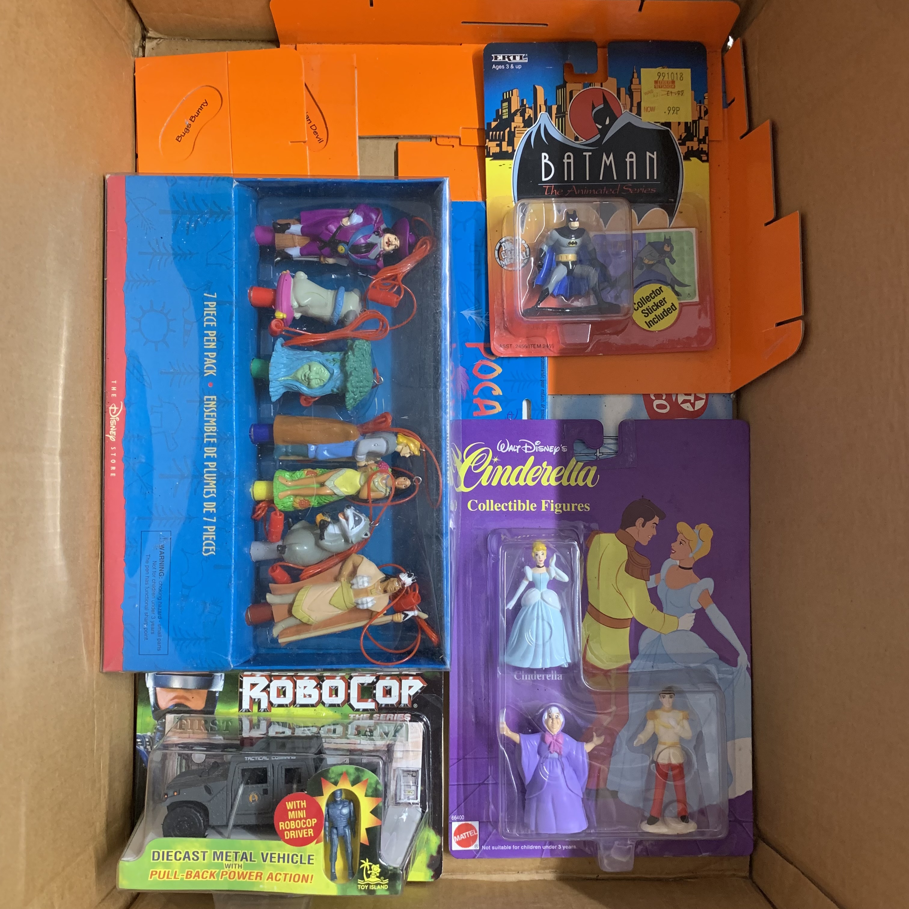 A box of various new and sealed animated figures including Disney and others etc. - Image 2 of 2