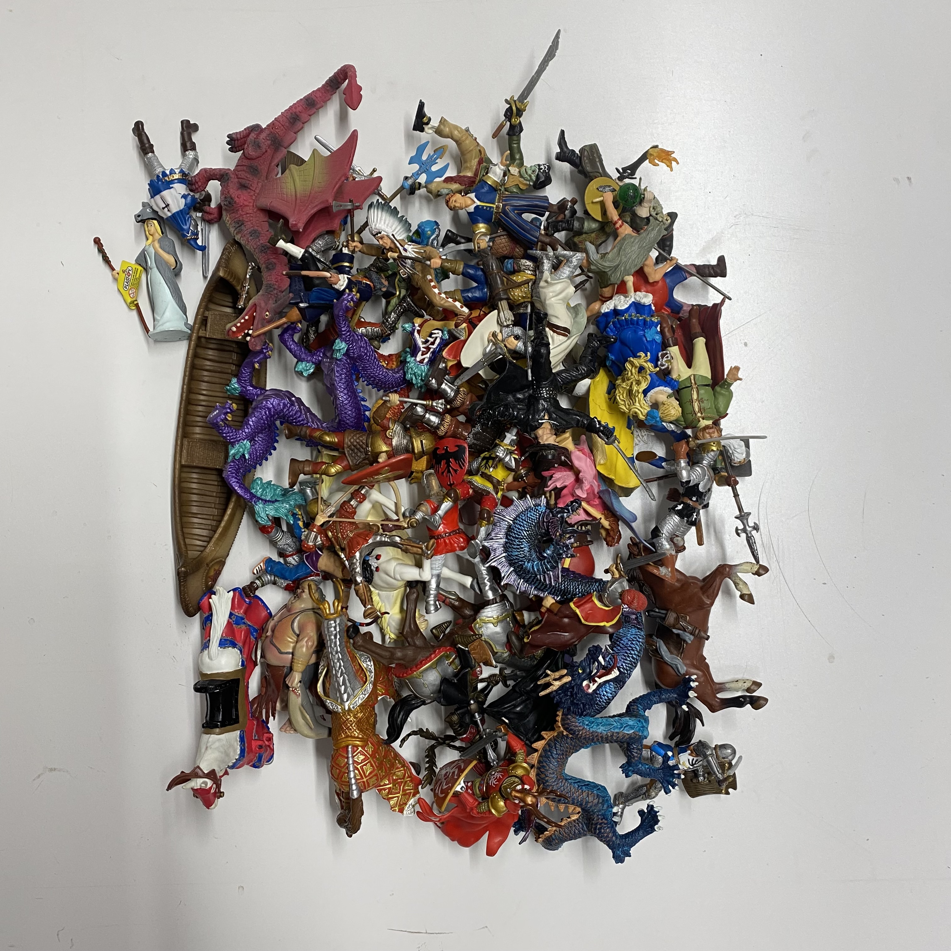 Two boxes of Knights and dragons plus others. - Image 2 of 3