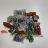 A quantity of Disney Atlantis happy meal toys and others etc.