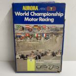 A boxed Aurora AFX world champion motor racing set No:GX 4000.