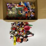 Two boxes of various Disneys Mickey and friends characters.