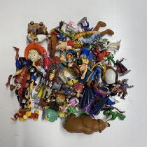 A very mixed box of various Disney characters and others.
