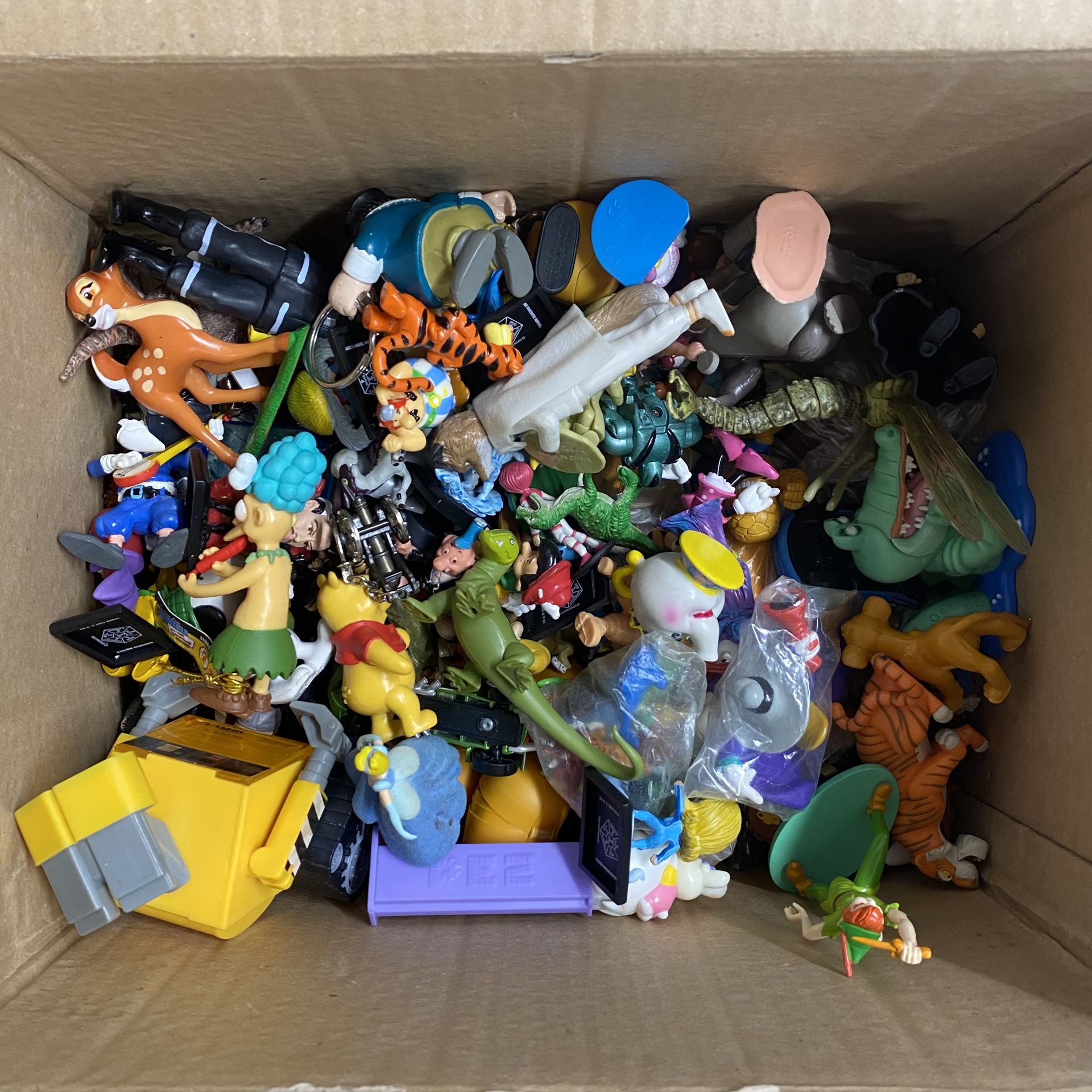 A mixed box of mostly Disney toys. - Image 2 of 2