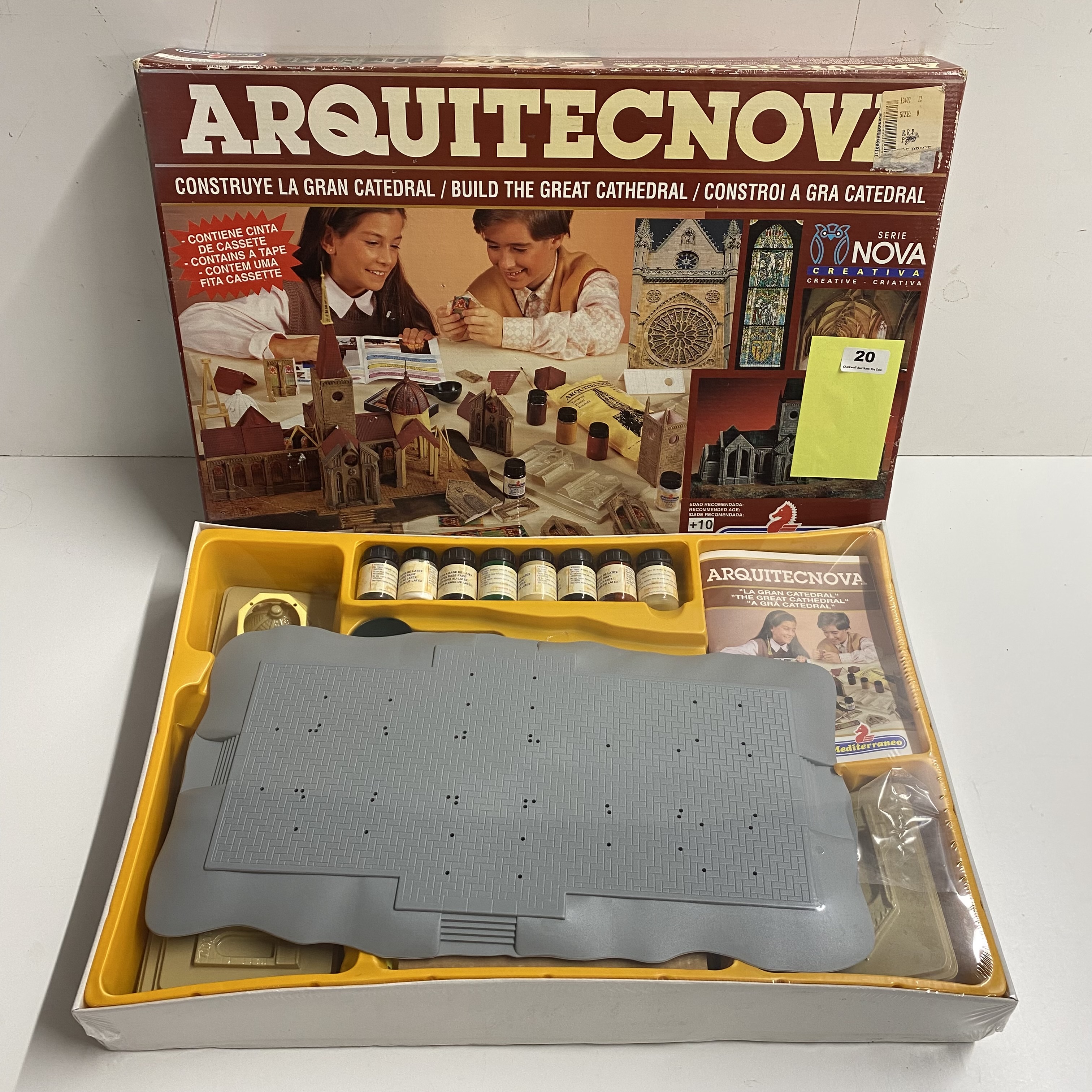 An unused and sealed inside vintage building model kit by Mediterraneo of the Great - Bild 2 aus 2