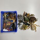 A quantity of animals and dinosaurs by Bullyland and others.
